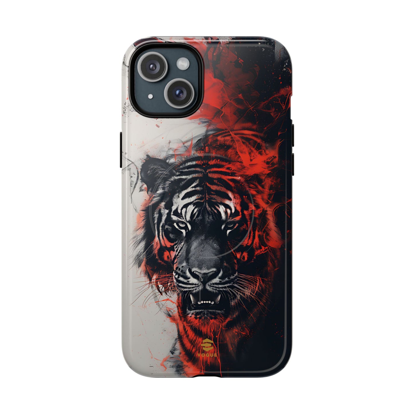 Tiger Art MagSafe iPhone Case