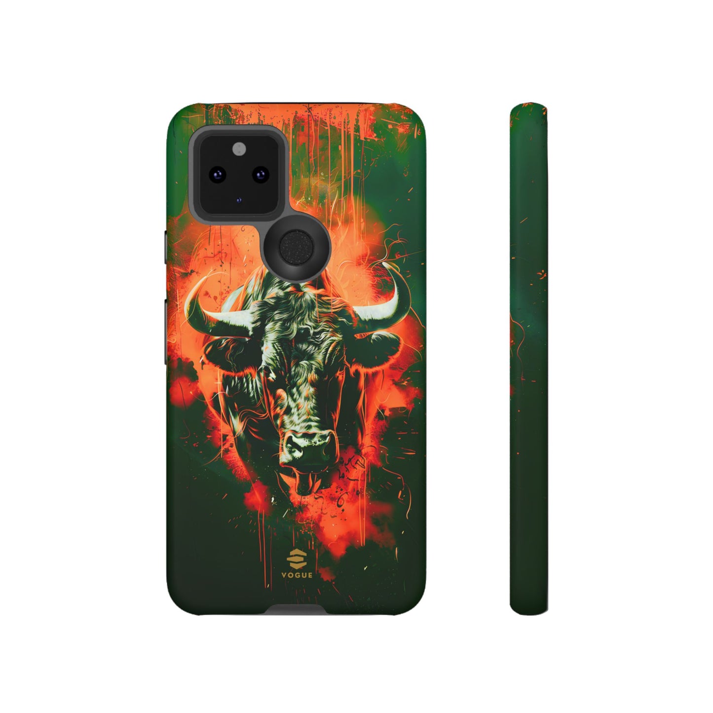 Green Bull Google Pixel Tough Case