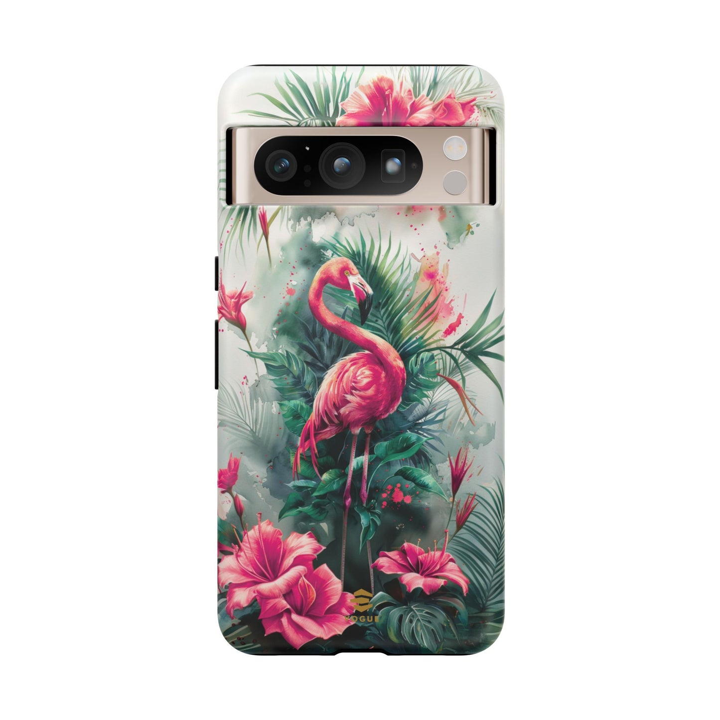Flamingo Pink Tough Phone Case Pixel