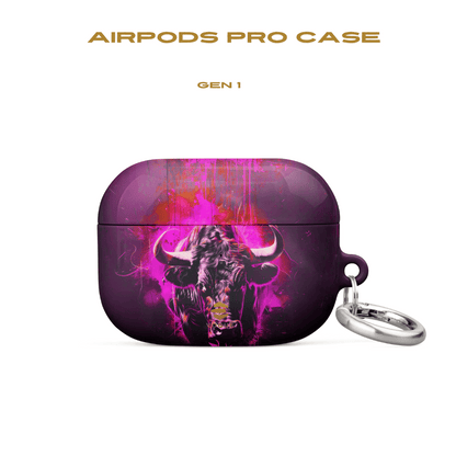 Bull Hot Pink AirPod Case