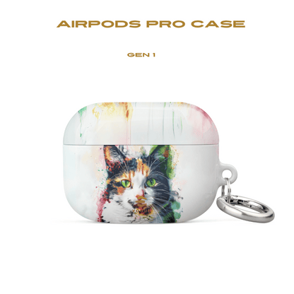 Custom Cat Mom AirPod Case