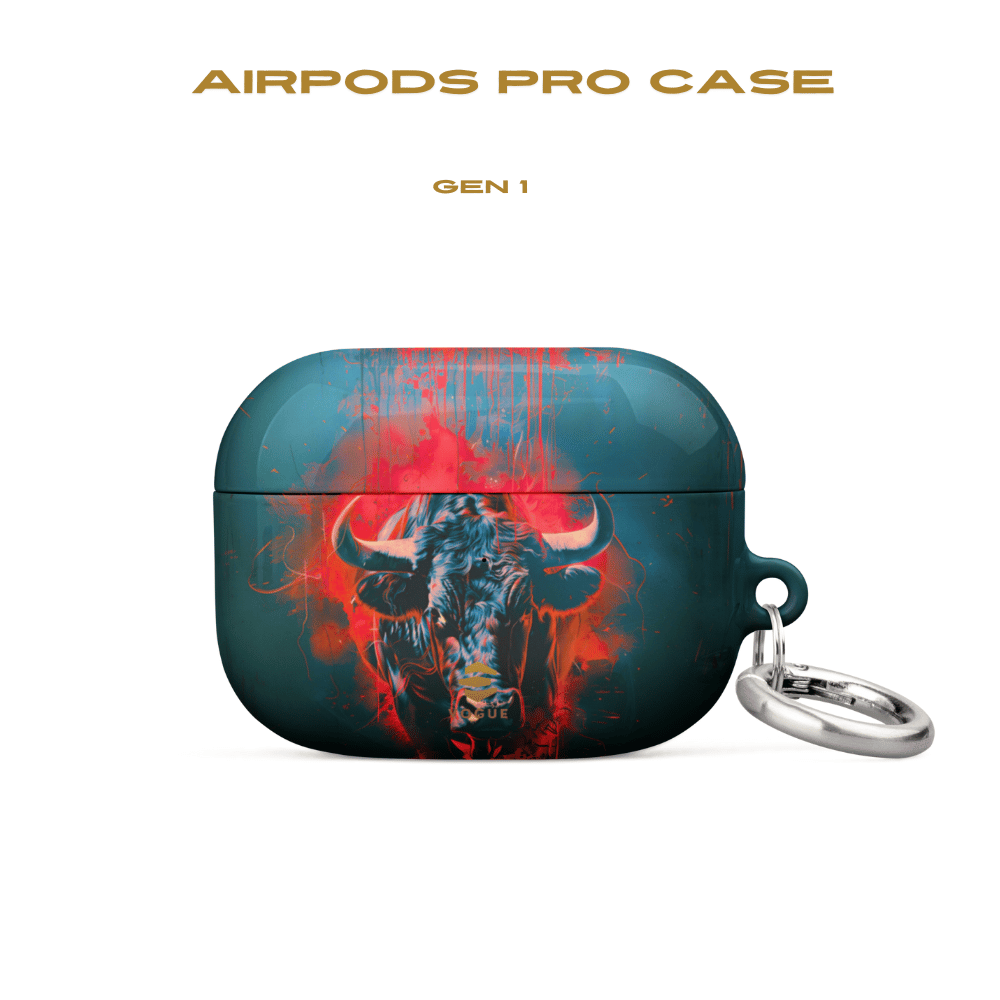 Bull Teal AirPod Case