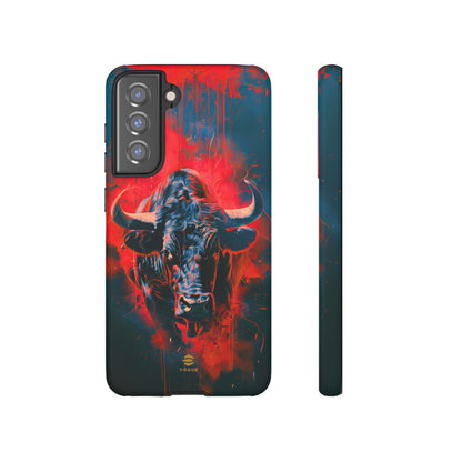 Bull Teal  Samsung Galaxy phone case