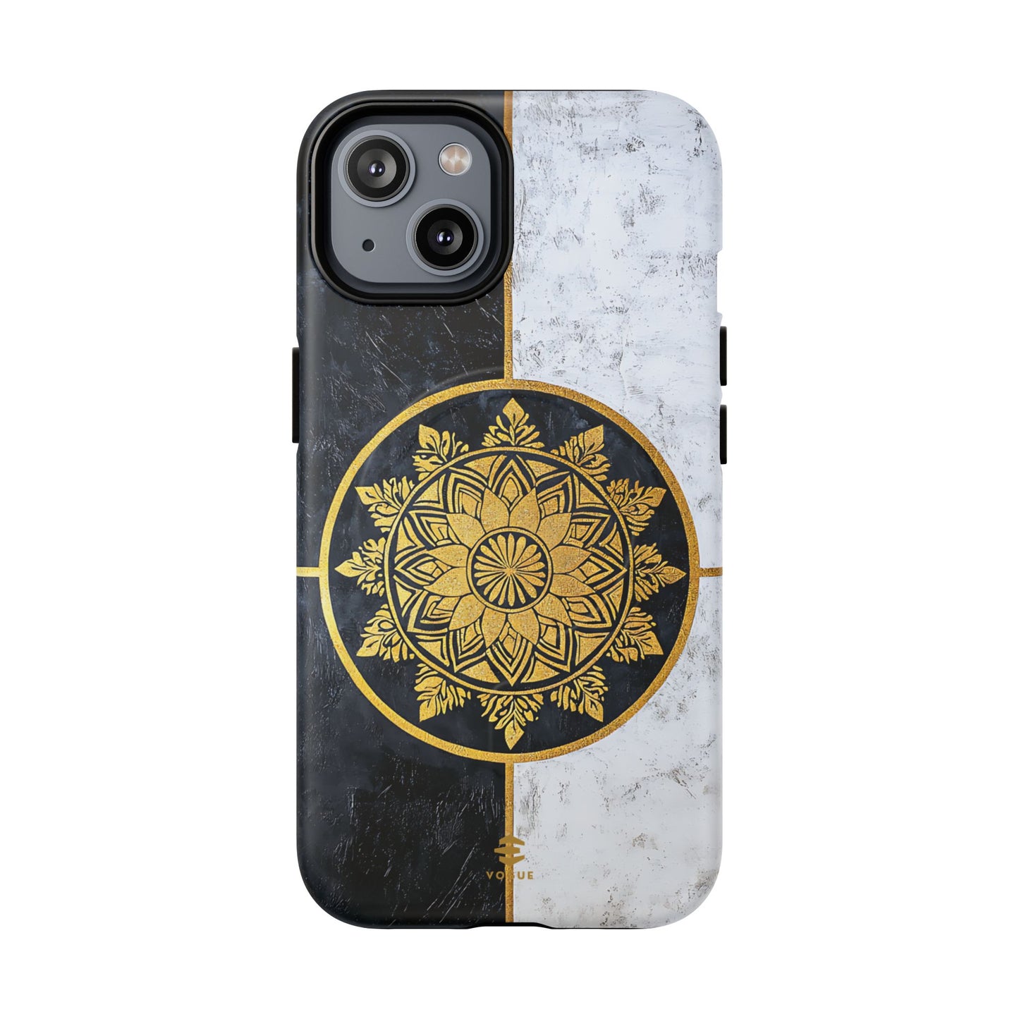 Gold Mandala MagSafe iPhone Case