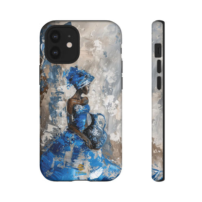 Blue Muse iPhone Case