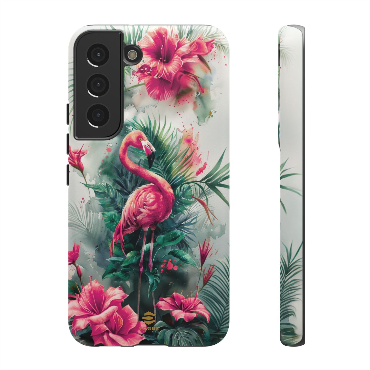 Flamingo Pink Tough Phone Case Galaxy