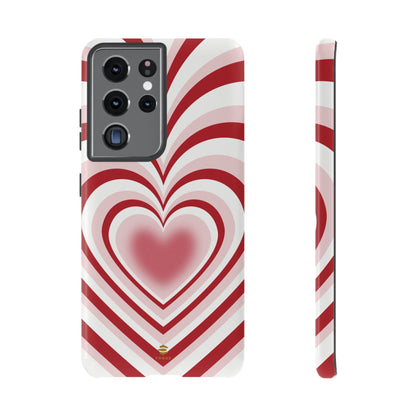 Red Hearts Design - Phone Case, Love, Valentine's Day Gift for Her