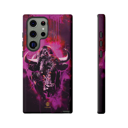 Bull Hot Pink Samsung Galaxy phone case