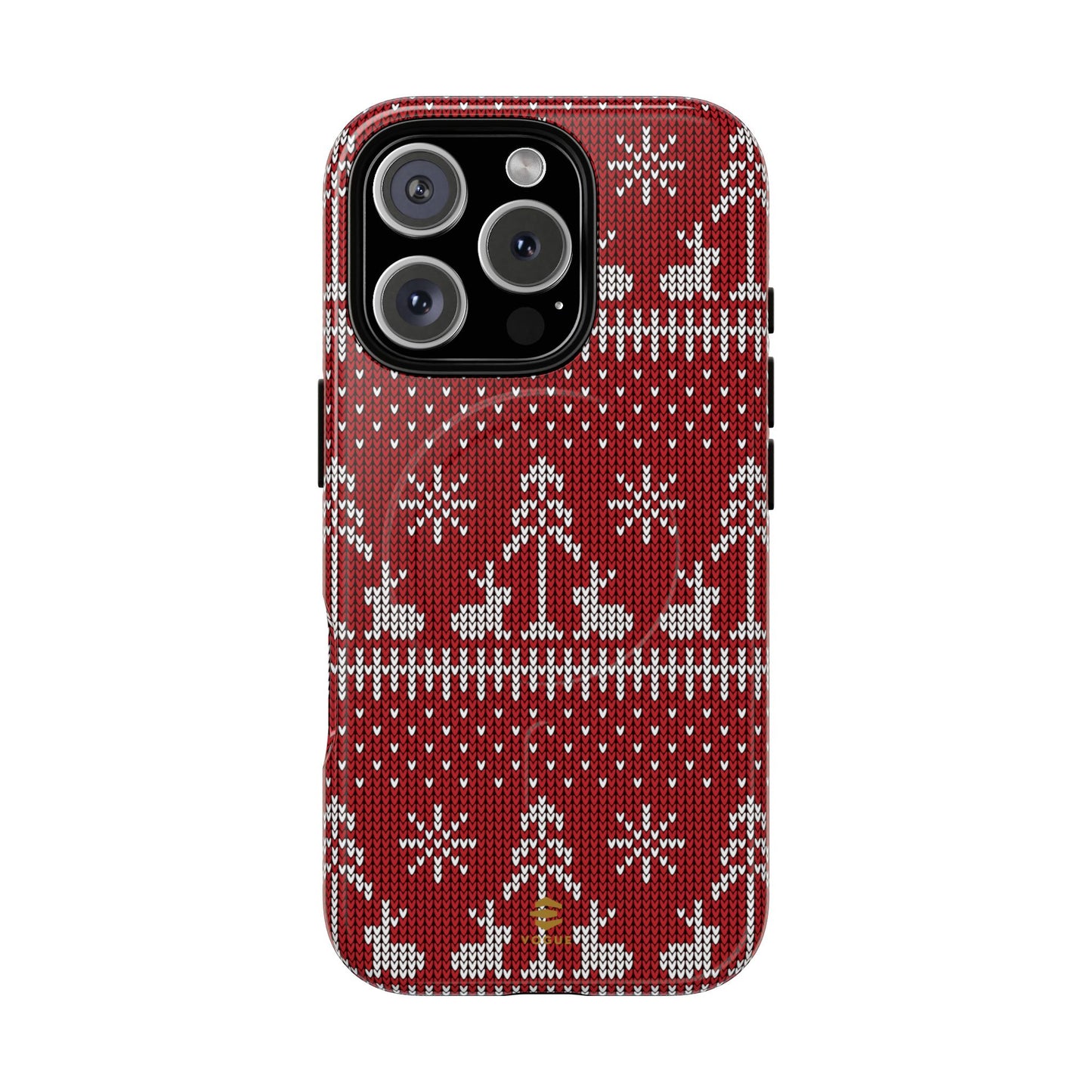 Red Xmas MagSafe iPhone Case