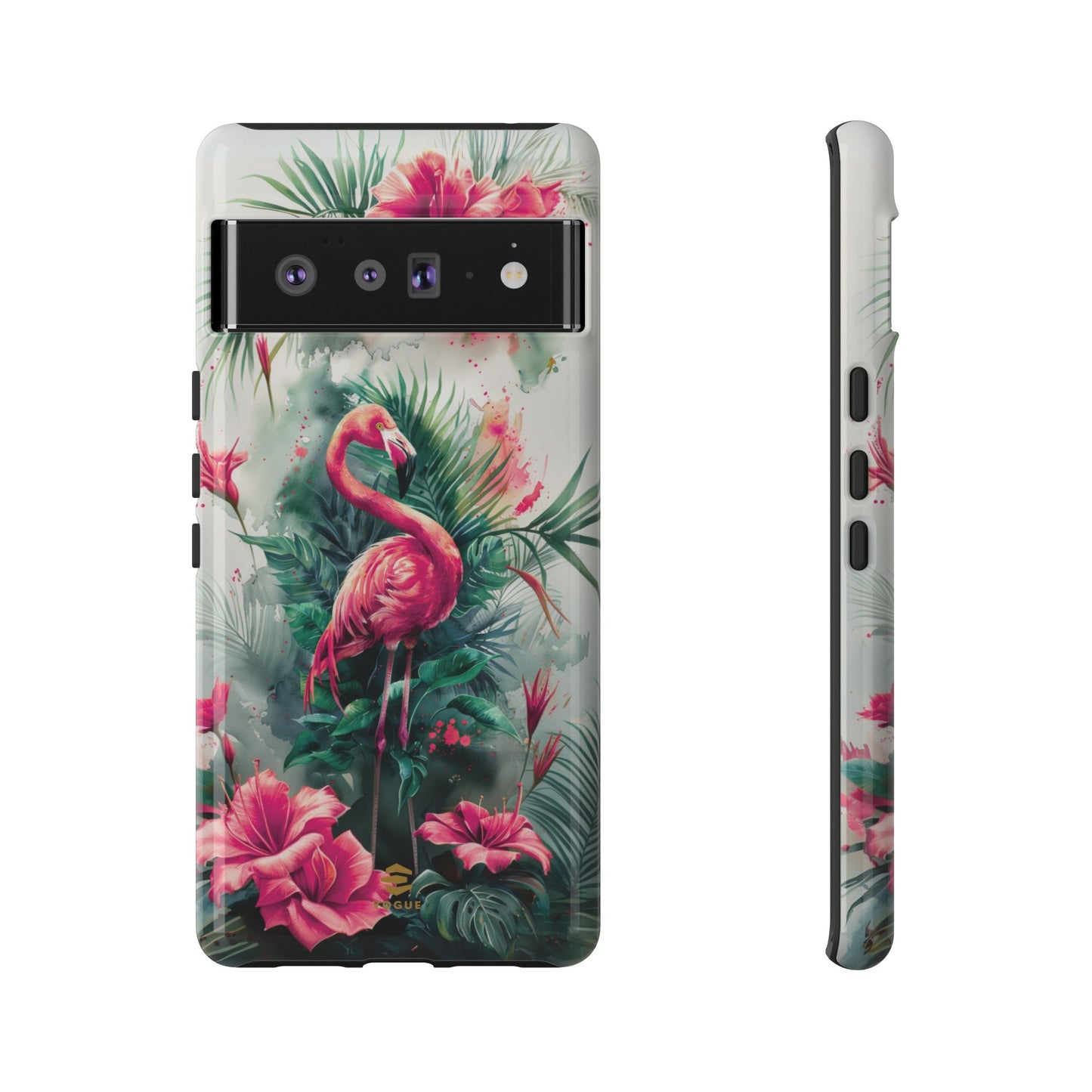 Flamingo Pink Tough Phone Case Pixel