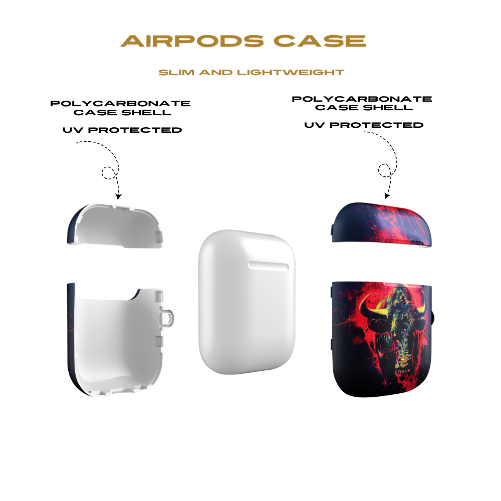 Bull Navy AirPod Case