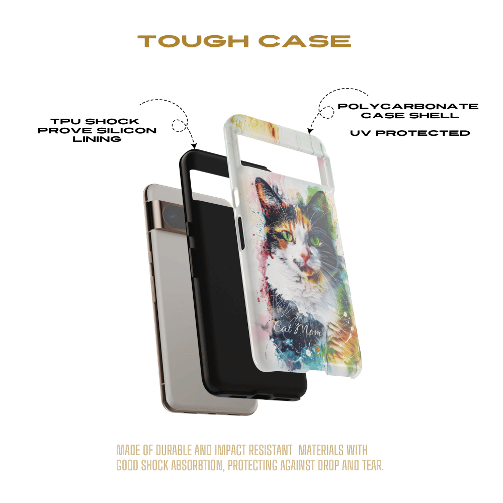 Custom Cat Mom Samsung Galaxy Tough Case