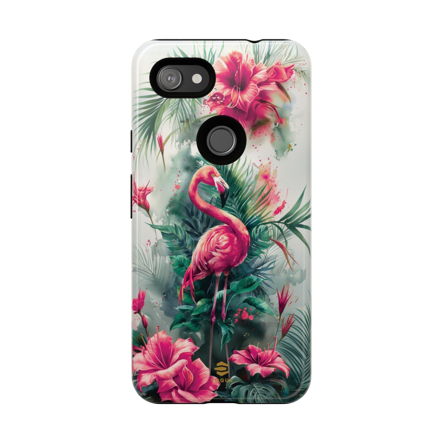 Flamingo Pink Tough Phone Case Pixel