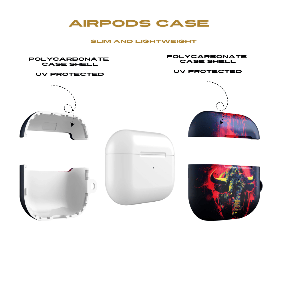 Bull Navy AirPod Case