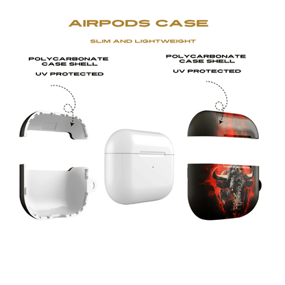 Bull Black AirPod Case