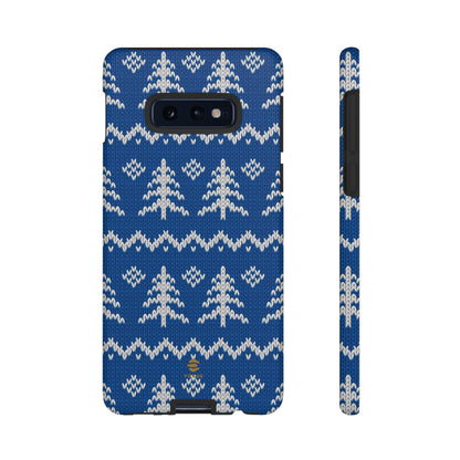 Blue Xmas Samsung Galaxy case