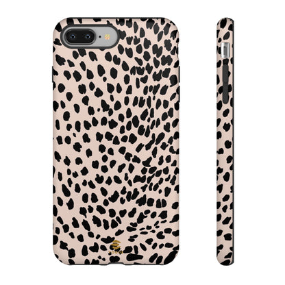 Funda para iPhone con estampado animal nude