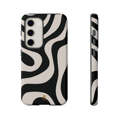 Black Swirl Samsung Galaxy Case