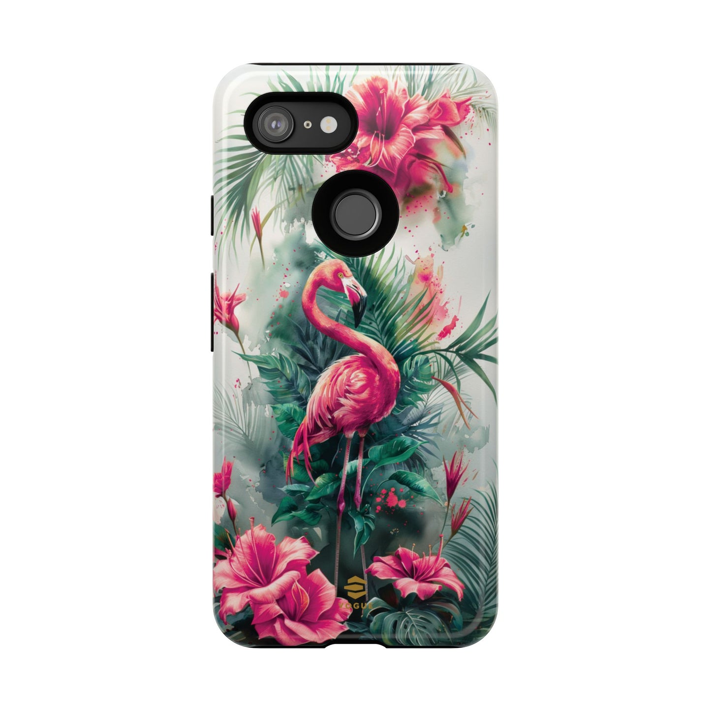Flamingo Pink Tough Phone Case Pixel