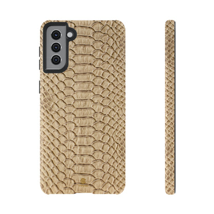 Funda Samsung con diseño de piel de serpiente