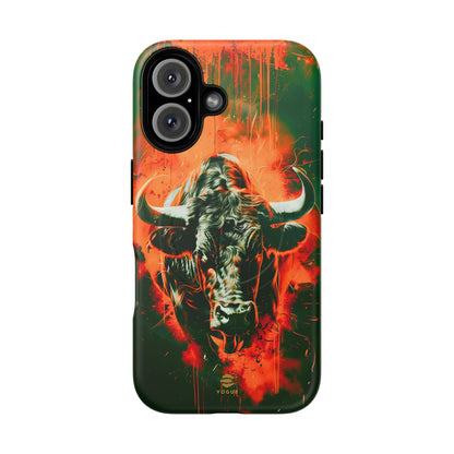 Green Bull MagSafe iPhone Case