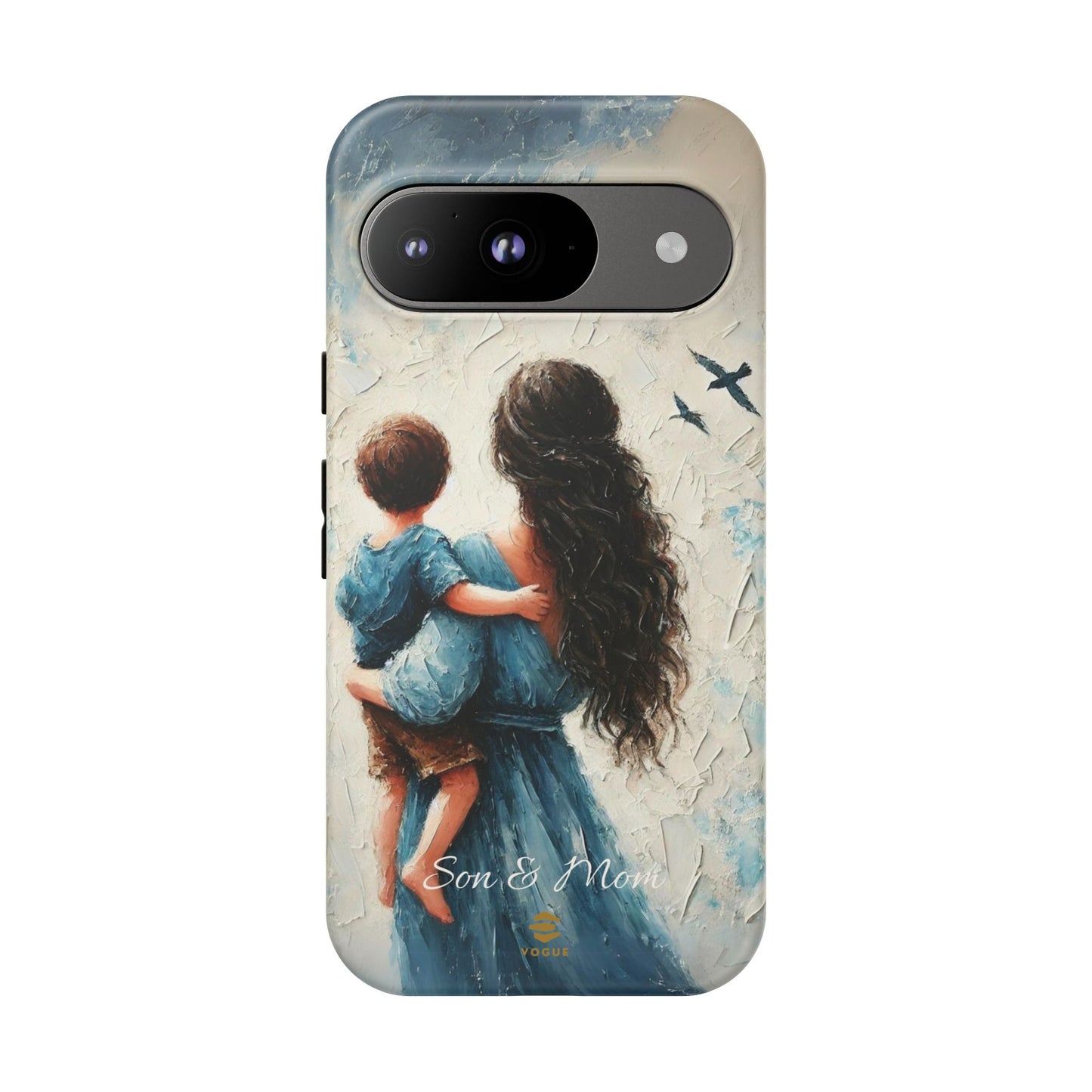 Custom Son & Mom Google Pixel Tough Phone Case