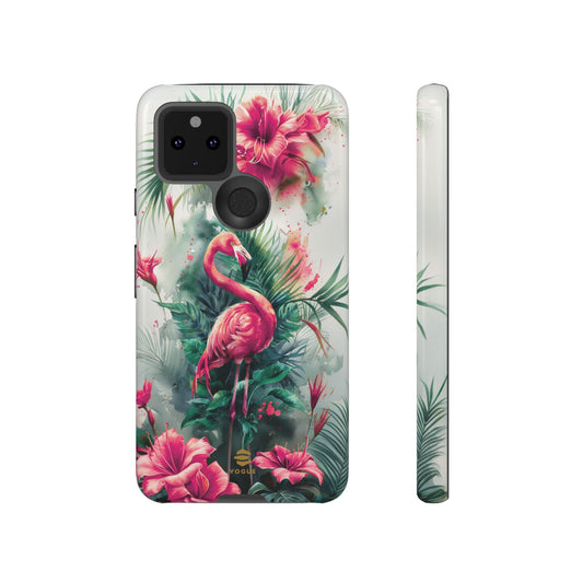 Flamingo Pink Tough Phone Case Pixel