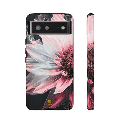 Pink Sunflower Google Pixel Tough Case