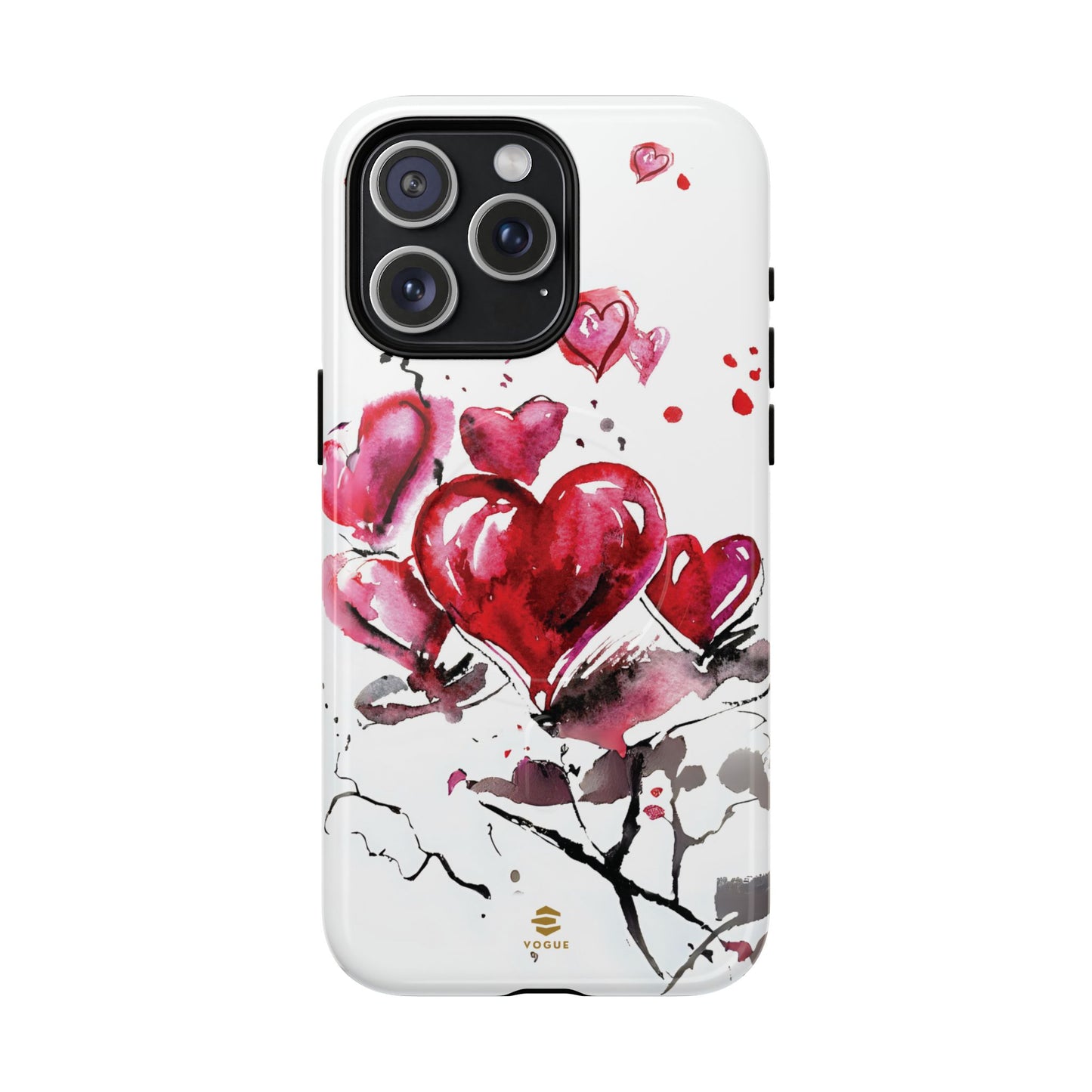 Abstract Heart Design - Phone Case MagSafe, Love, Valentine's Day Gift for Her