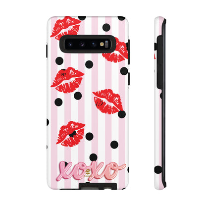 Berry Kiss Phone Case Valentine's day gift for her Samsung Galaxy Tough Case