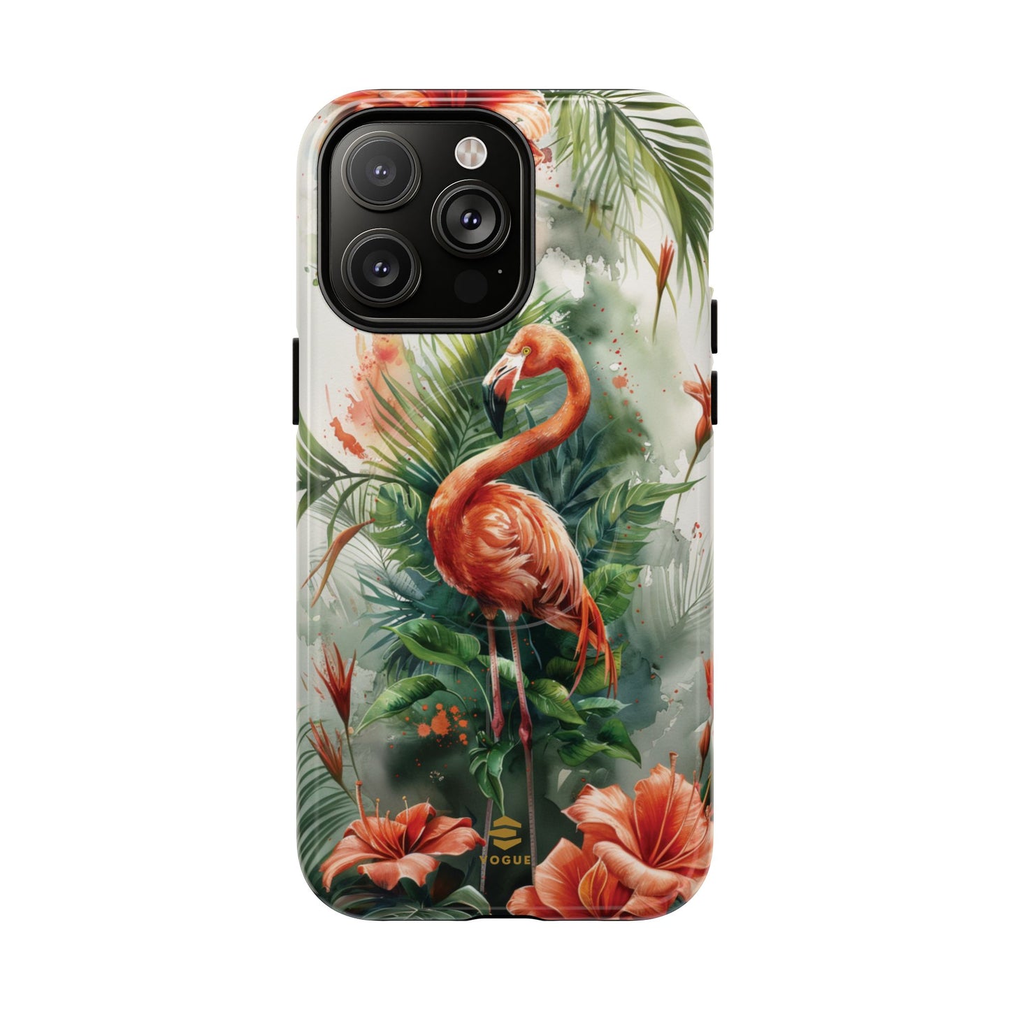 Flamingo Art Magsafe Phone Case