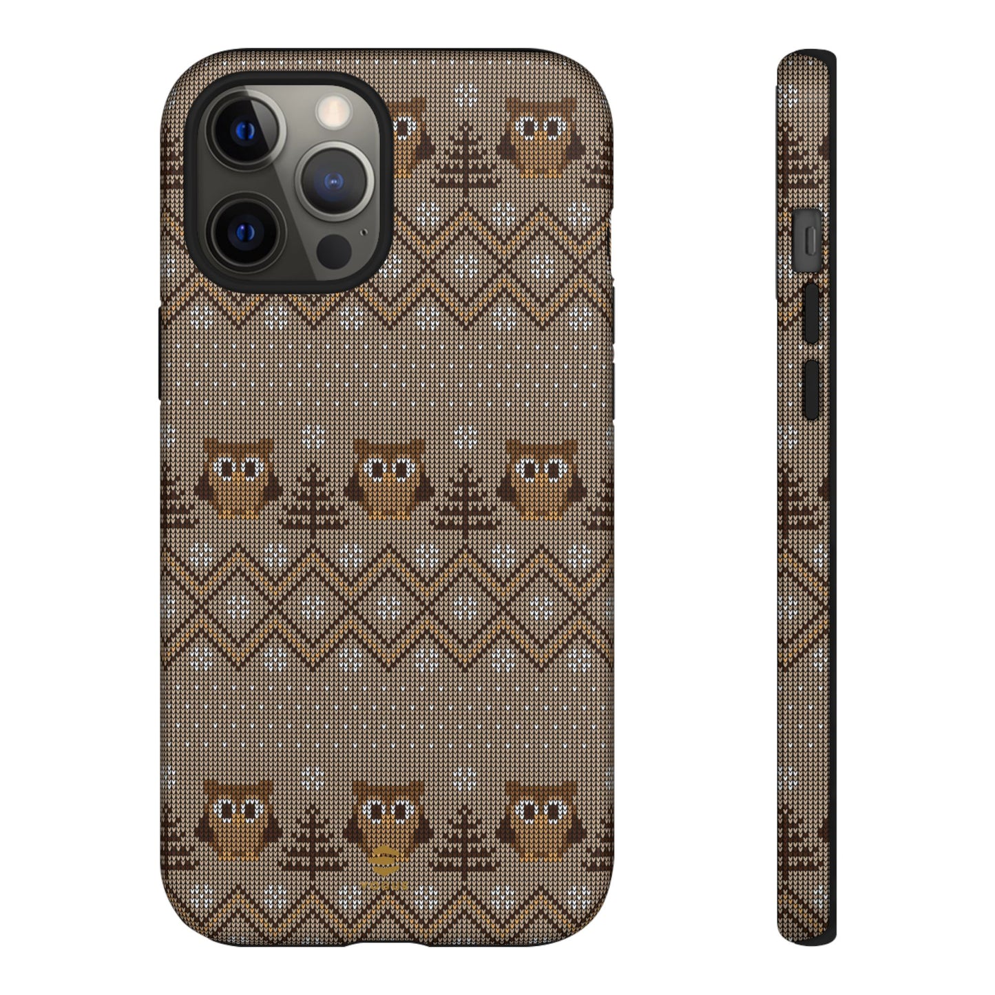 Owl Xmas Jumper iPhone case