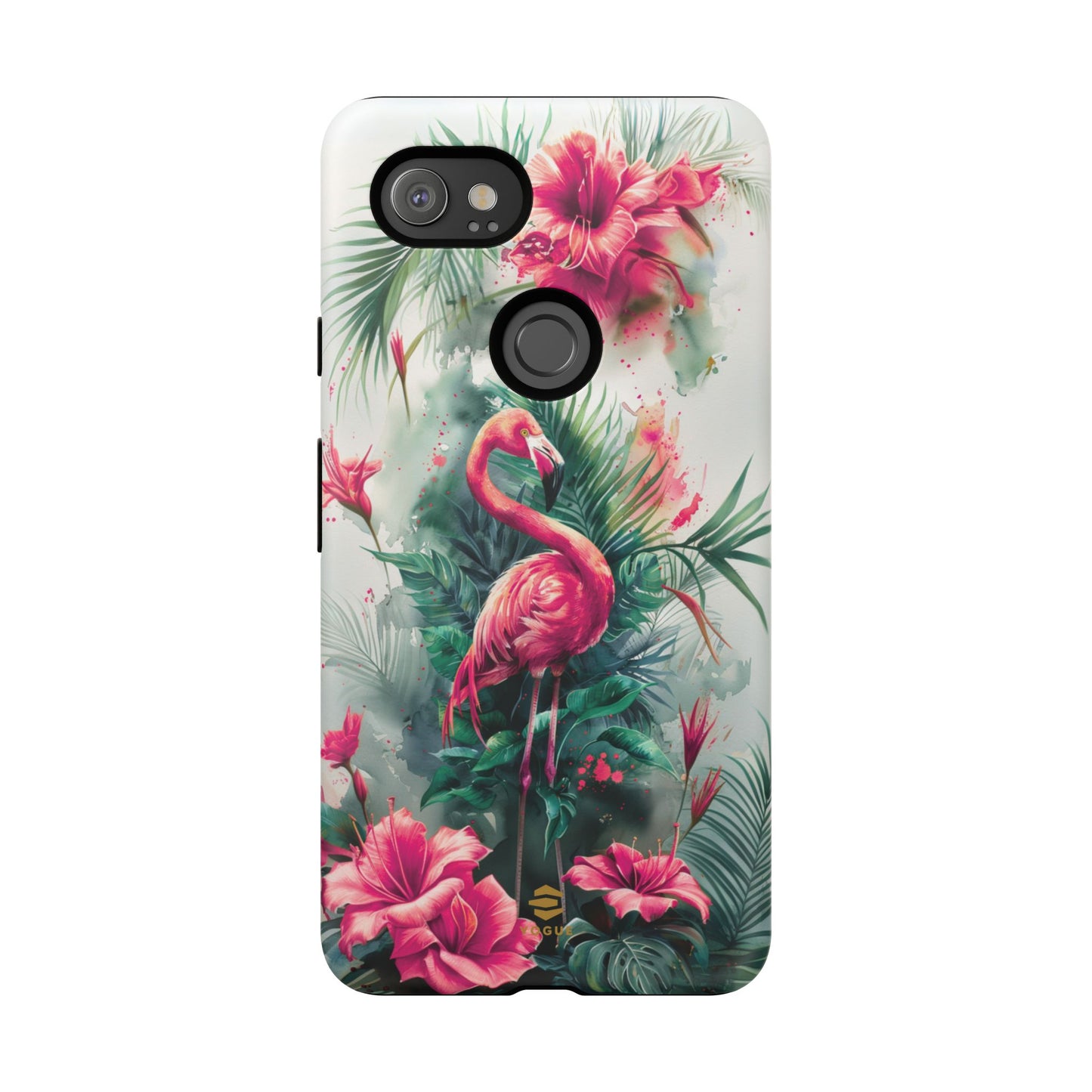 Flamingo Pink Tough Phone Case Pixel