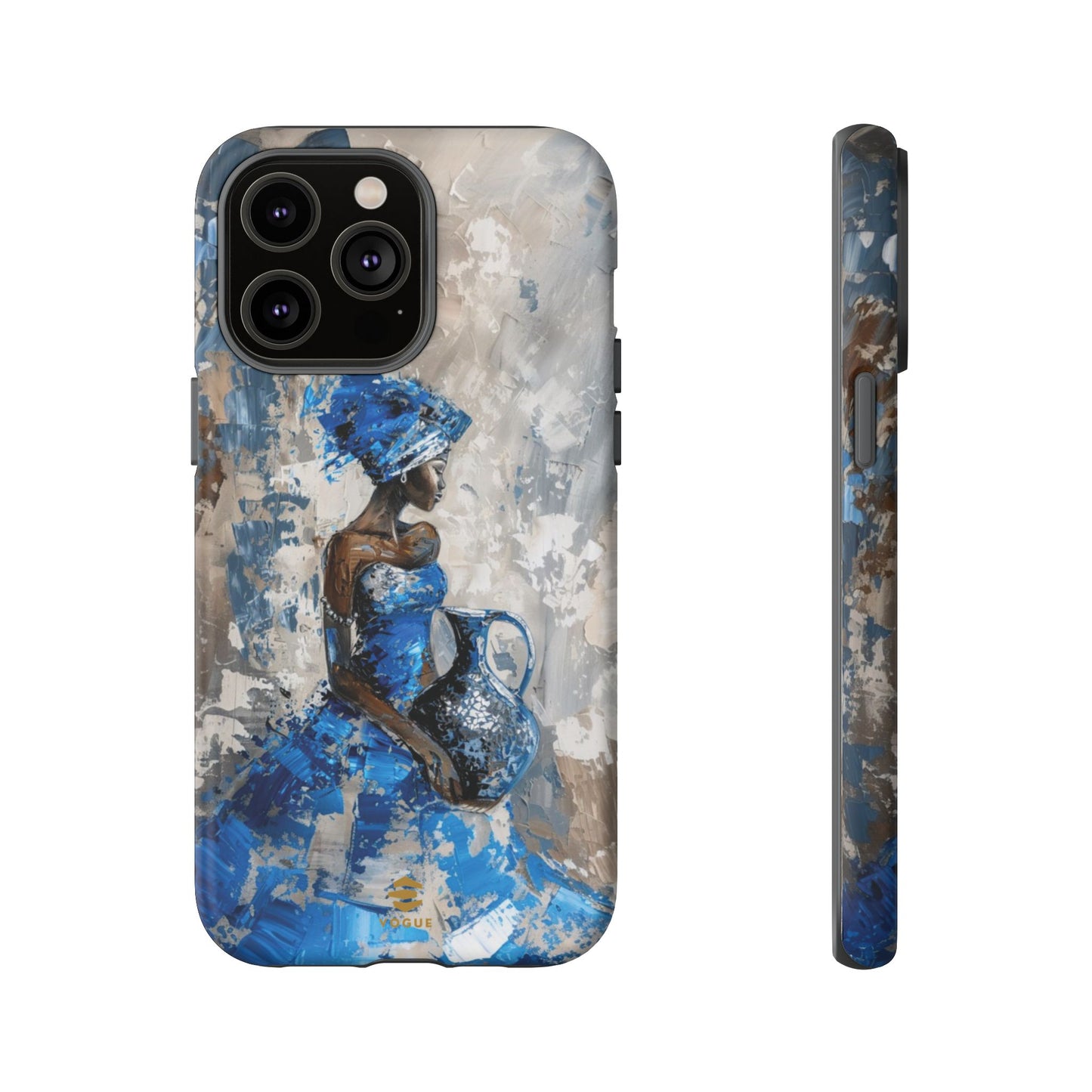 Blue Muse iPhone Case