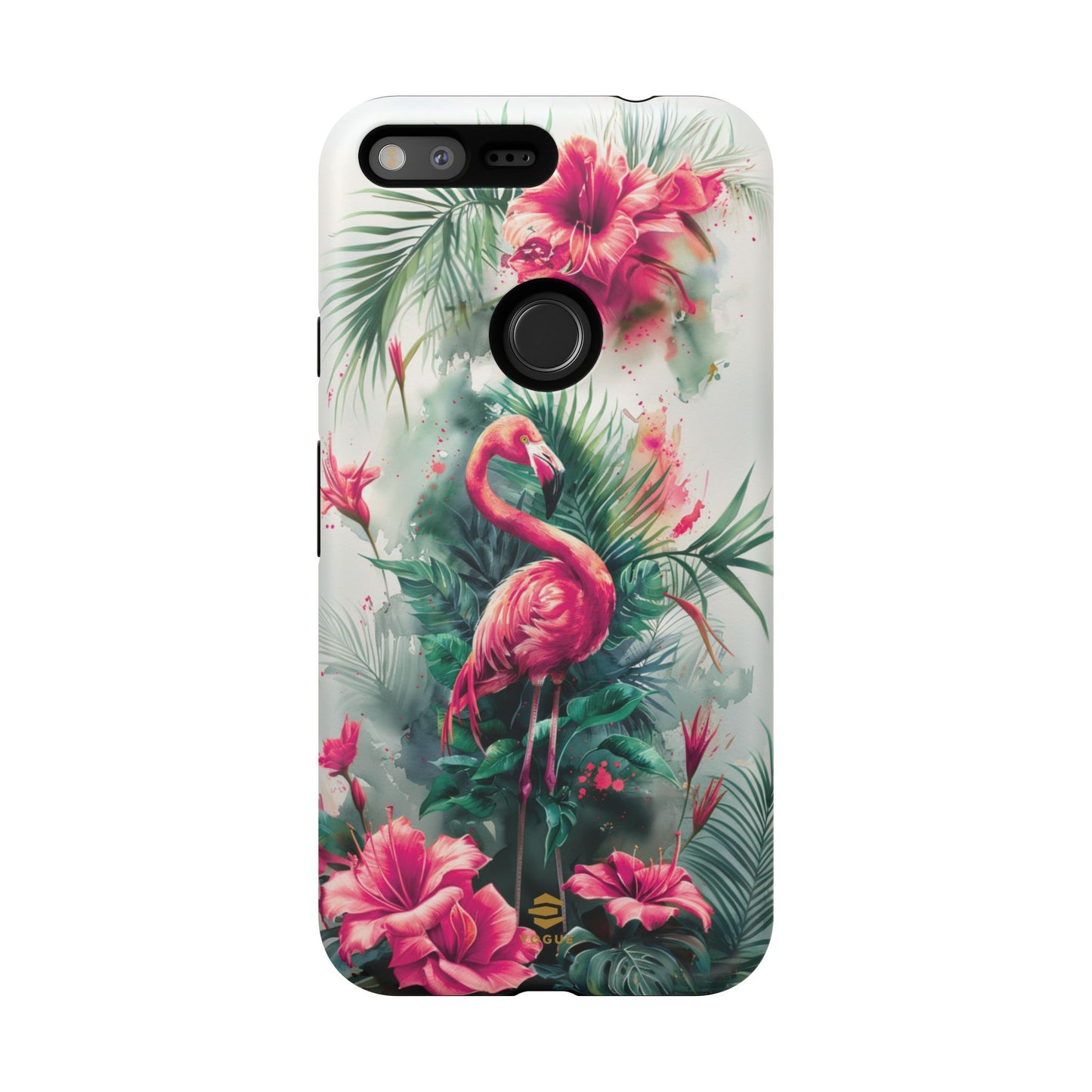 Flamingo Pink Tough Phone Case Pixel