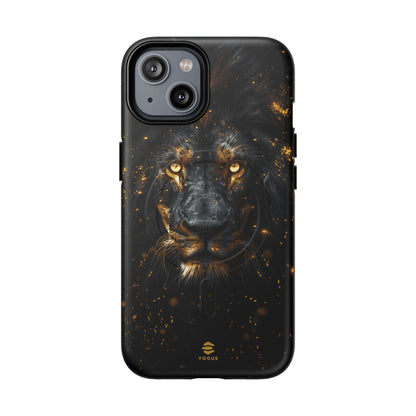 Black Lion Art for MagSafe iPhone Phone Case