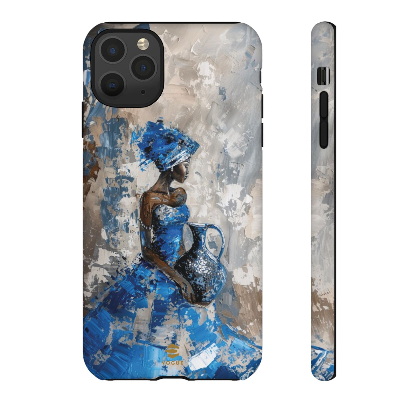 Blue Muse iPhone Case