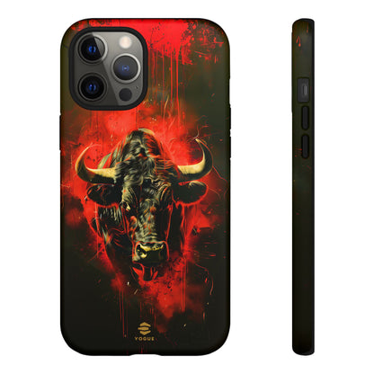 Bull Black iPhone Tough case