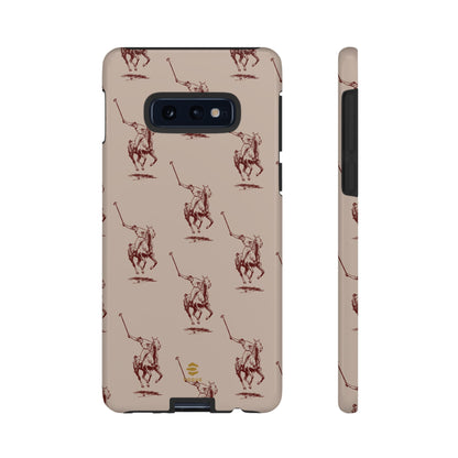 Polo Player Brown Samsung Case