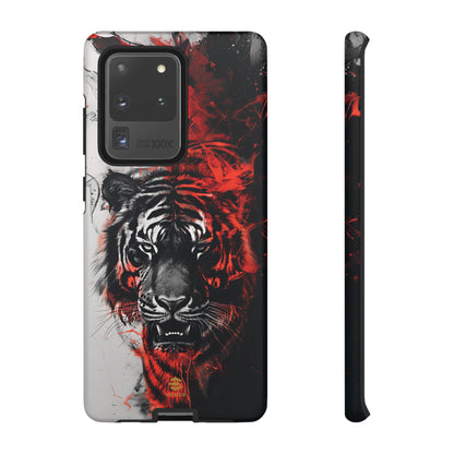 Funda Samsung con diseño de tigre