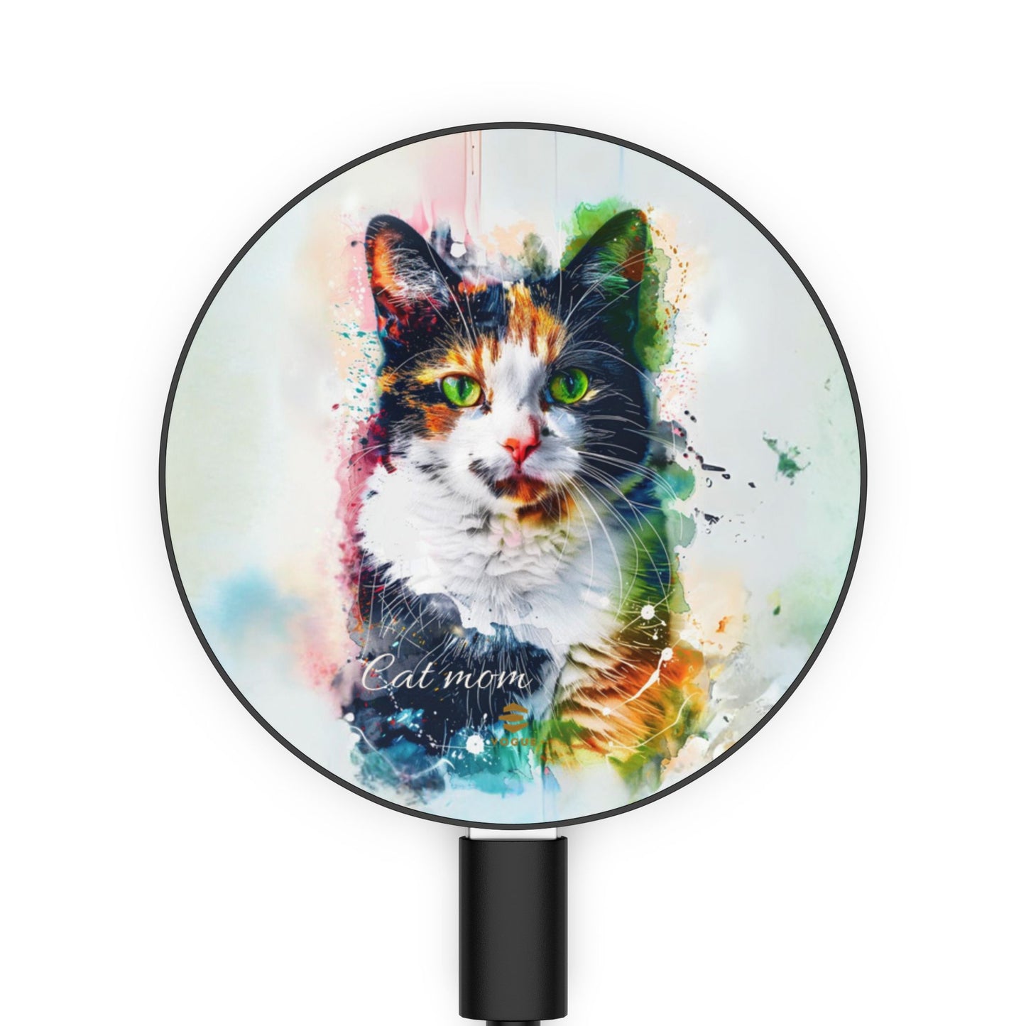 Custom Cat Mom Induction Charger