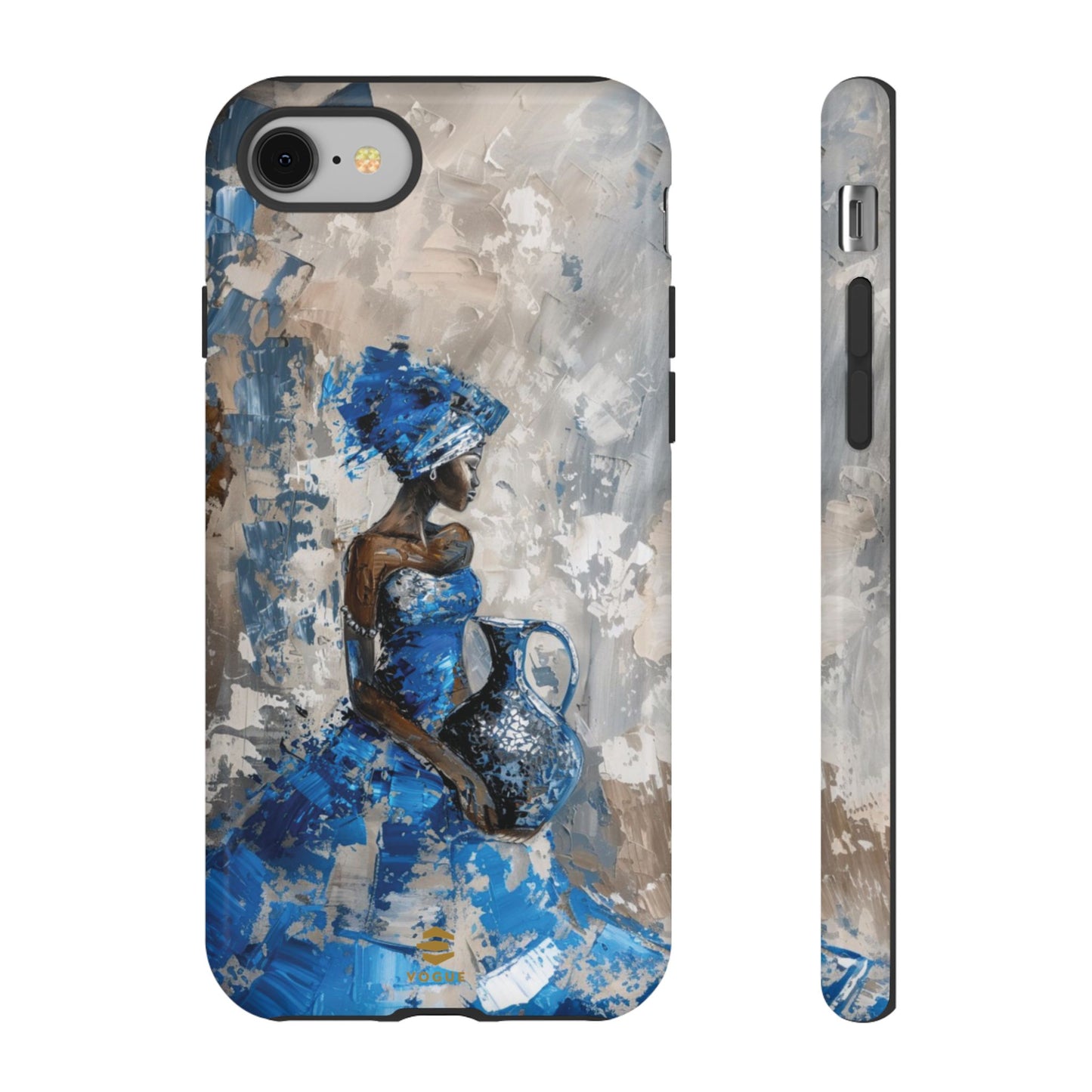 Blue Muse iPhone Case