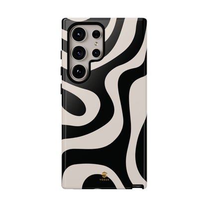 Black Swirl Samsung Galaxy Case