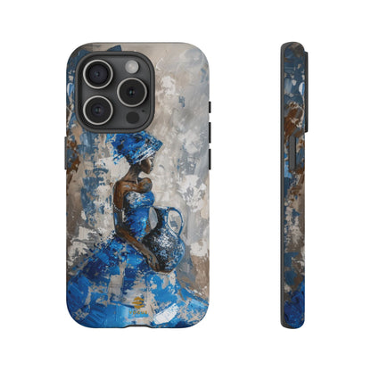 Blue Muse iPhone Case