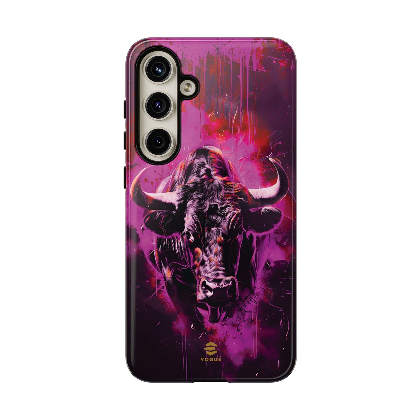 Bull Hot Pink Samsung Galaxy phone case