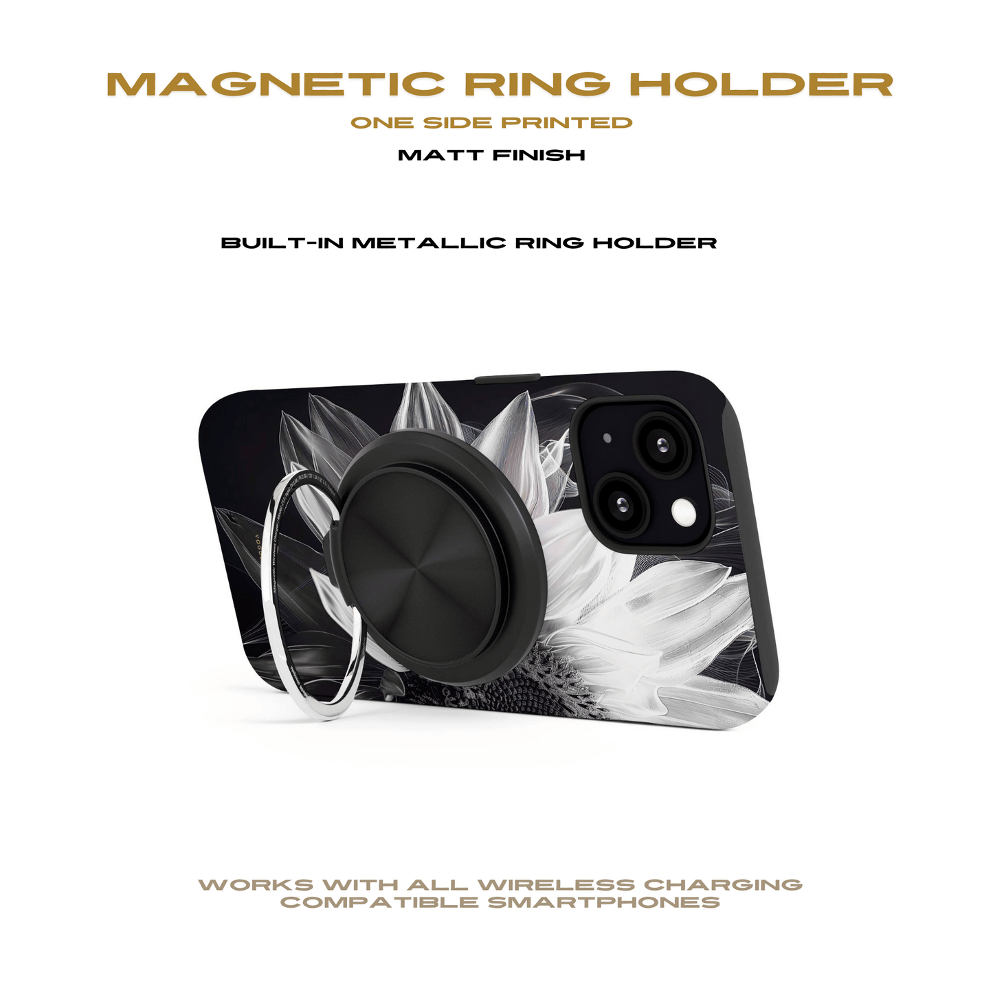 Moonlight Sunflower Magnetic Induction Charger