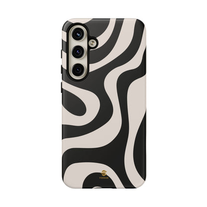 Black Swirl Samsung Galaxy Case