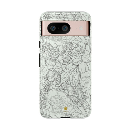 Sage Peony Garden Google Case