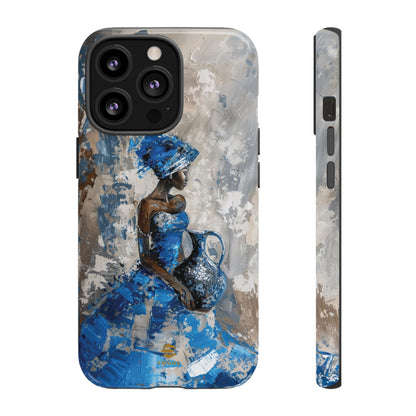 Blue Muse iPhone Case