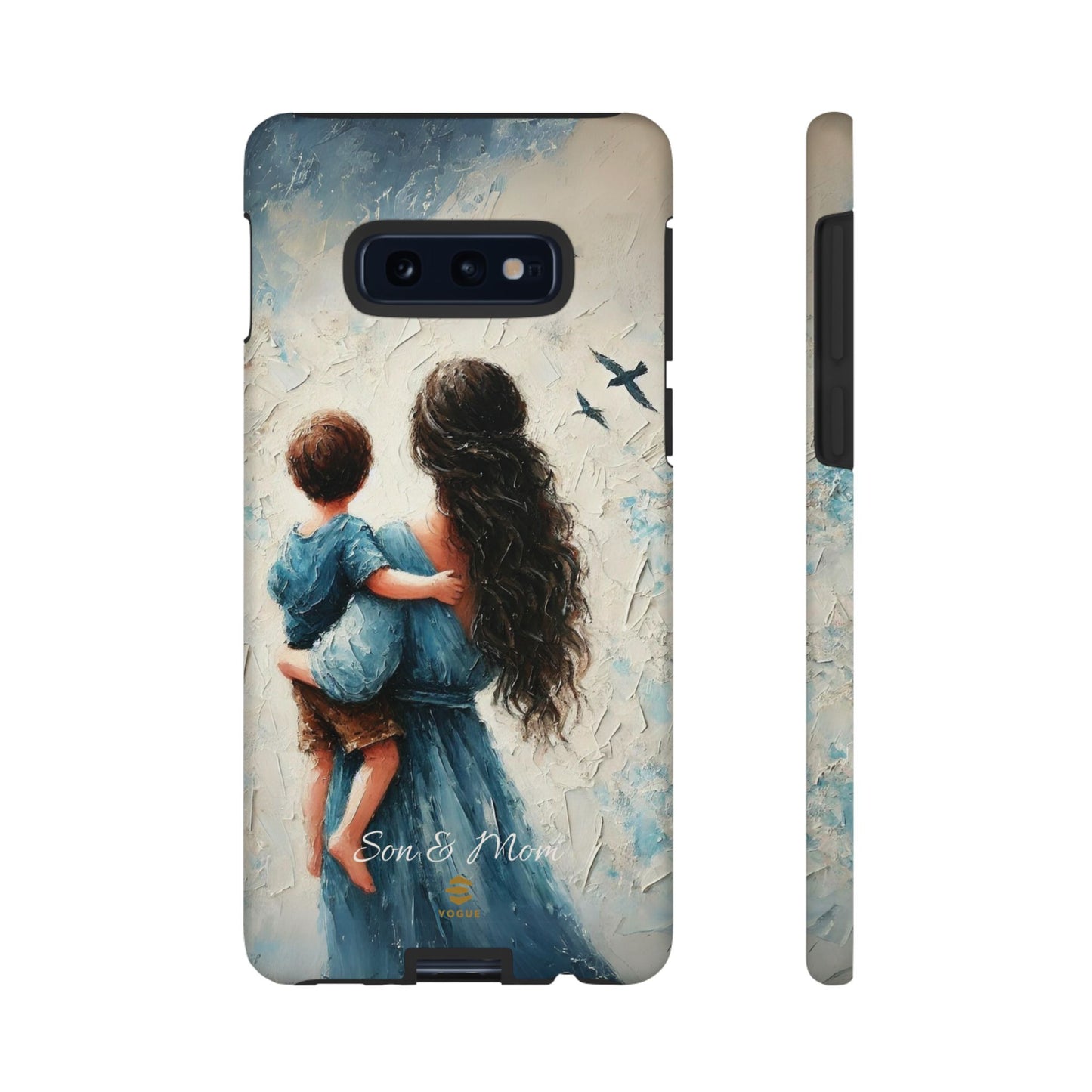 Custom Son & Mom Samsung Galaxy Tough Phone Case